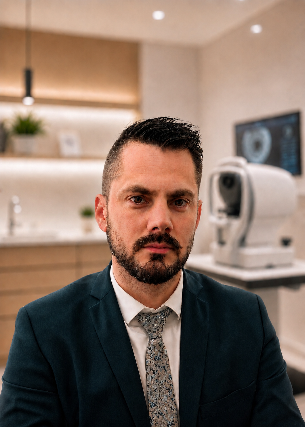 Clément Fournier, optométriste spécialisé lentilles de contact à Genève